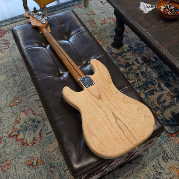 1980 Fender Precision P Bass - Schecter Van Nuys Hot Rod Parts Bass - Finish Stripped - w/Case