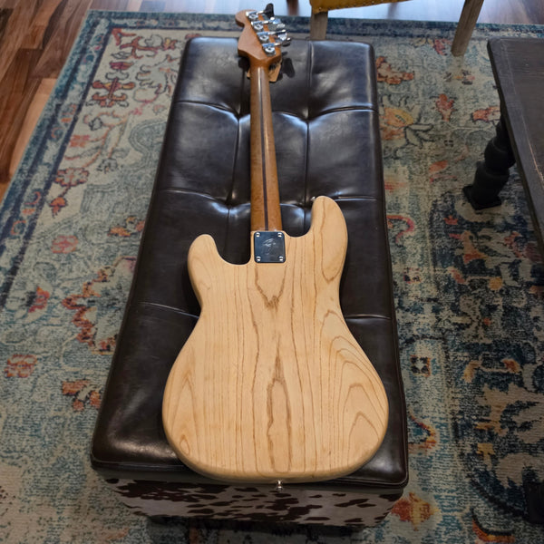 1980 Fender Precision P Bass - Schecter Van Nuys Hot Rod Parts Bass - Finish Stripped - w/Case