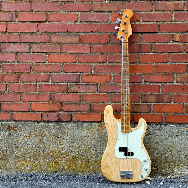 1980 Fender Precision P Bass - Schecter Van Nuys Hot Rod Parts Bass - Finish Stripped - w/Case