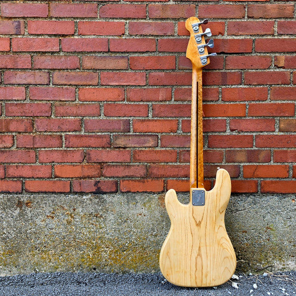 1980 Fender Precision P Bass - Schecter Van Nuys Hot Rod Parts Bass - Finish Stripped - w/Case