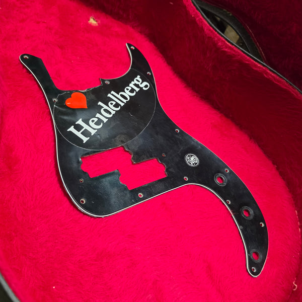 1980 Fender Precision P Bass - Schecter Van Nuys Hot Rod Parts Bass - Finish Stripped - w/Case