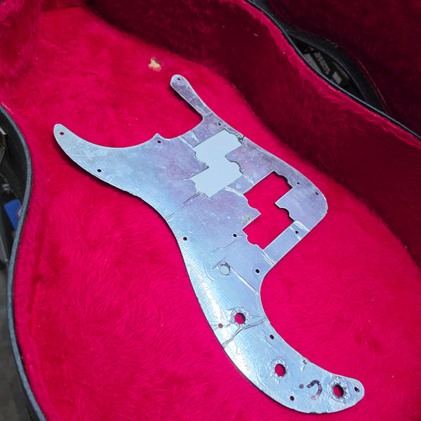 1980 Fender Precision P Bass - Schecter Van Nuys Hot Rod Parts Bass - Finish Stripped - w/Case