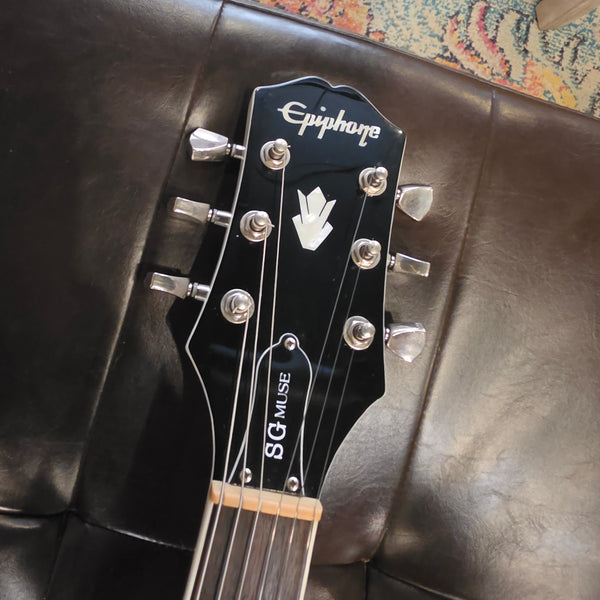 2020 Epiphone SG Muse - Pearl White Metallic