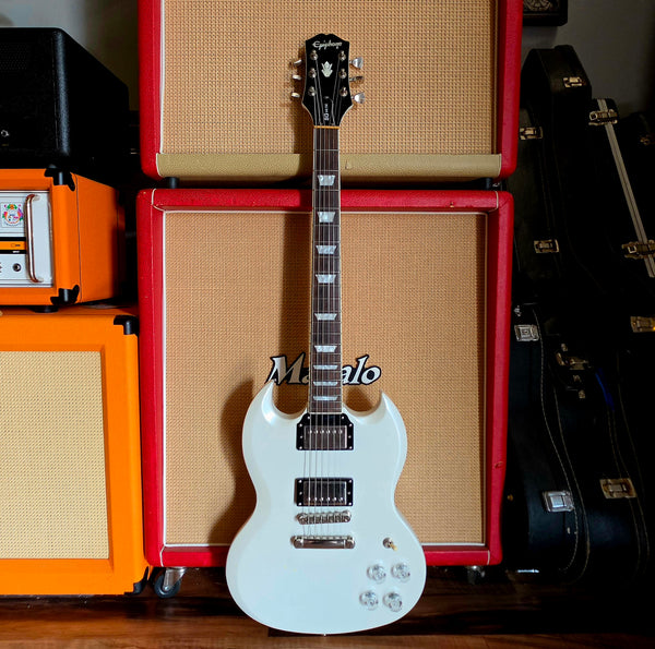 2020 Epiphone SG Muse - Pearl White Metallic