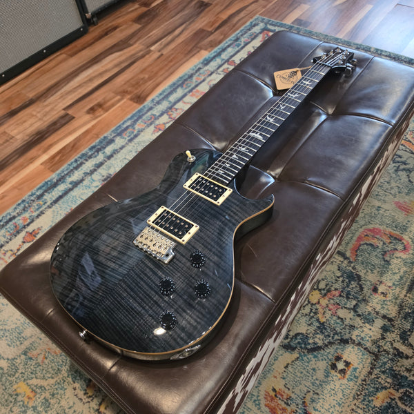 2019 PRS SE Mark Tremonti Signature Singlecut Flametop - Charcoal Burst - w/Gig Bag