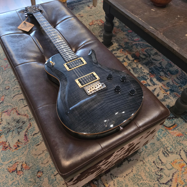 2019 PRS SE Mark Tremonti Signature Singlecut Flametop - Charcoal Burst - w/Gig Bag