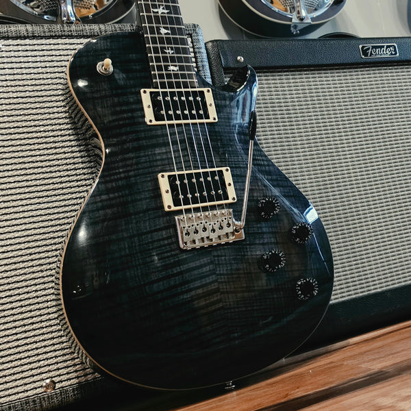 2019 PRS SE Mark Tremonti Signature Singlecut Flametop - Charcoal Burst - w/Gig Bag