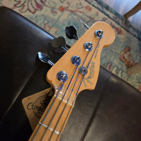 2008 Fender American Standard Precision Bass - 3-Tone Sunburst - w/Hardshell Case