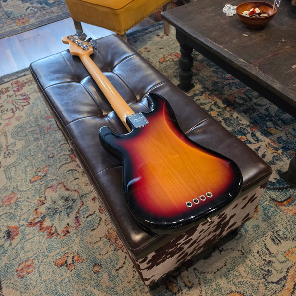 2008 Fender American Standard Precision Bass - 3-Tone Sunburst - w/Hardshell Case