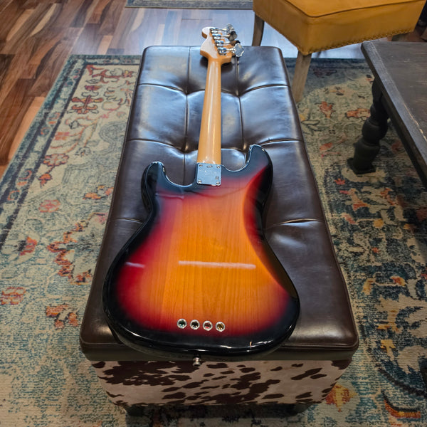 2008 Fender American Standard Precision Bass - 3-Tone Sunburst - w/Hardshell Case