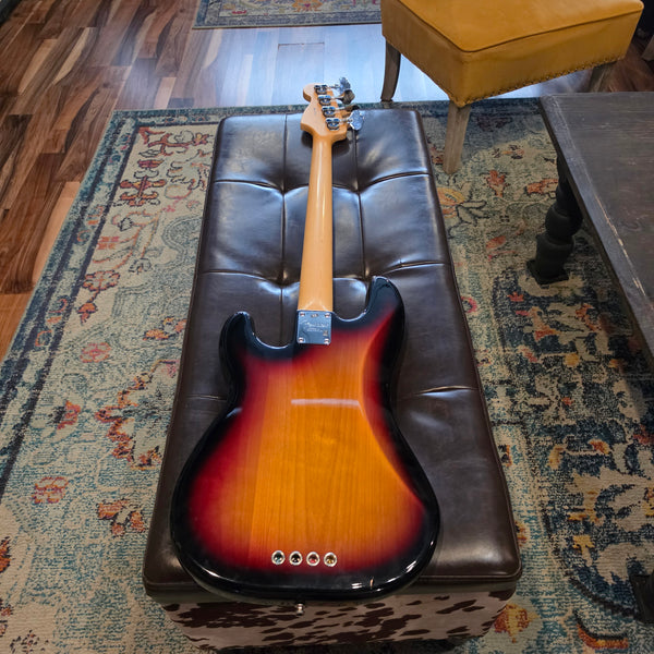 2008 Fender American Standard Precision Bass - 3-Tone Sunburst - w/Hardshell Case