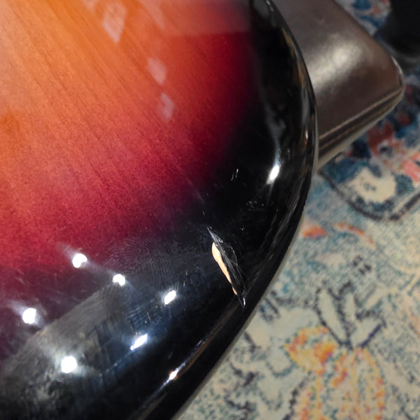 2008 Fender American Standard Precision Bass - 3-Tone Sunburst - w/Hardshell Case