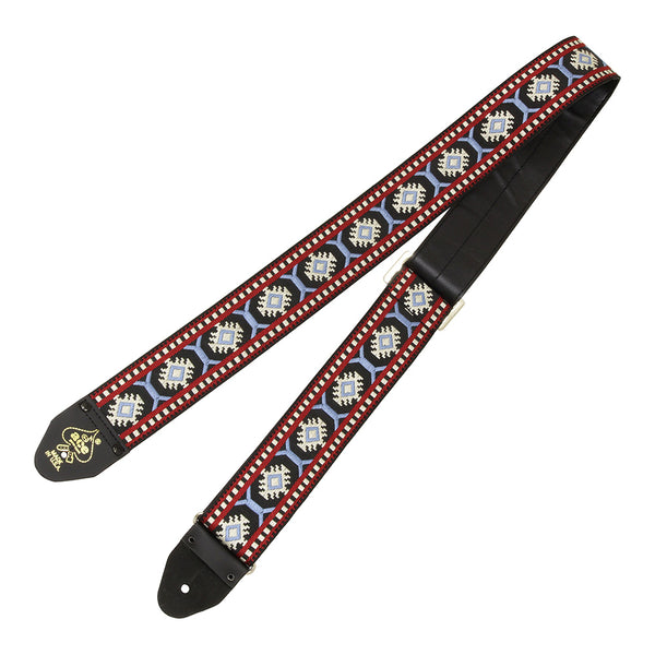 Ace D'Andrea Vintage Reissue Red White Blue Black Snowflake Strap