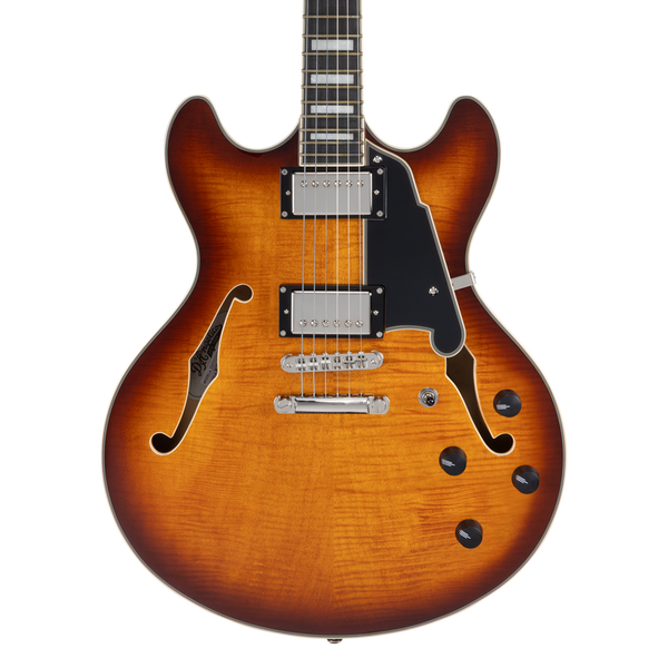 D'Angelico Premier Mini DC - Dark Iced Tea Burst - w/ Gig Bag