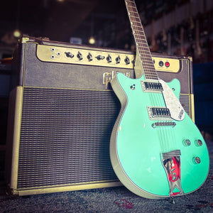 2021 Gretsch Electromatic G5237 Limited Edition Double Jet - Surf Green - Cumberland Guitars