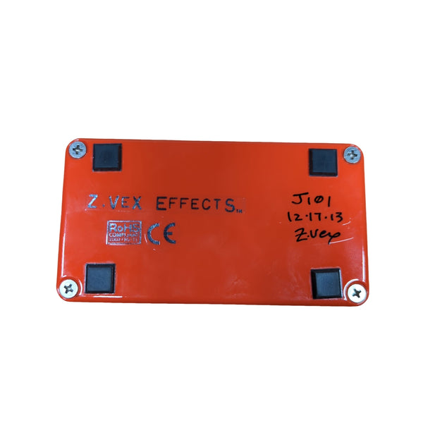 Used ZVEX Hand Painted Super Duper 2-in-1 Overdrive Distortion Boost Pedal