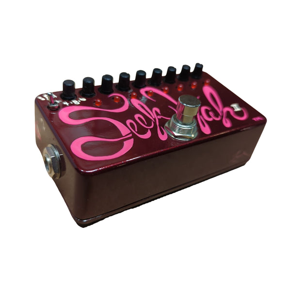 2011 ZVEX Hand Painted Seek Wah II Wah Pedal