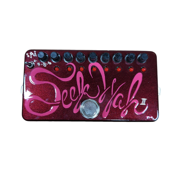 2011 ZVEX Hand Painted Seek Wah II Wah Pedal
