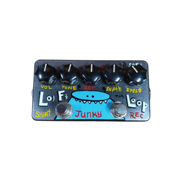 Used ZVEX Hand Painted Lo-Fi Loop Junky Looper Pedal