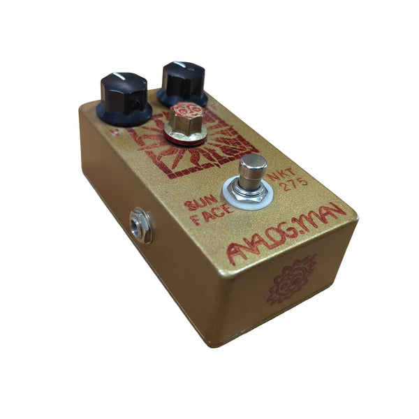 2006 Analogman Sun Face NKT 275 White Dot Germanium w/Sun Dial Fuzz Pedal