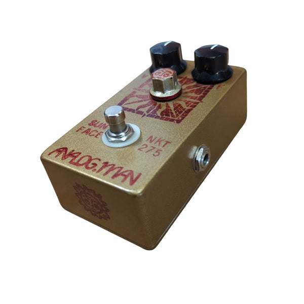 2006 Analogman Sun Face NKT 275 White Dot Germanium w/Sun Dial Fuzz Pedal