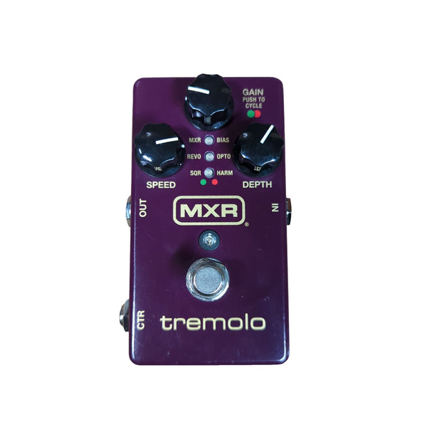 Used MXR M305 Tremolo Pedal w/Box, Power Supply + Paperwork