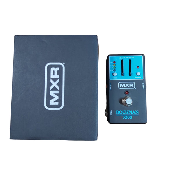 Used MXR Rockman X100 Analog Tone Processor Chorus Pedal - w/Box