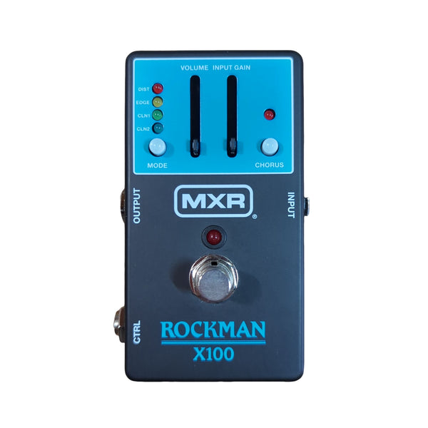 Used MXR Rockman X100 Analog Tone Processor Chorus Pedal - w/Box