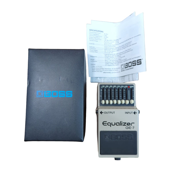 Used BOSS GE-7 Equalizer Pedal - w/Box