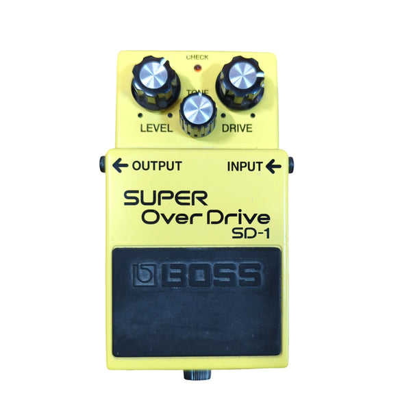 Used BOSS SD-1 Super Overdrive Pedal