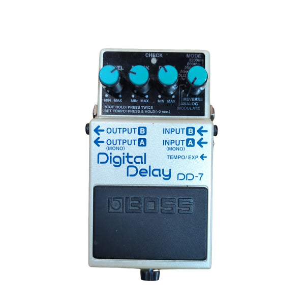 Used BOSS DD-7 Digital Delay Pedal - w/Box
