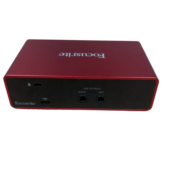 Used Focusrite Scarlett Solo Audio Interface - w/Box