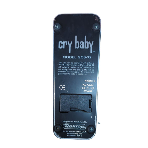 Used Dunlop Cry Baby GCB-95 Wah Pedal