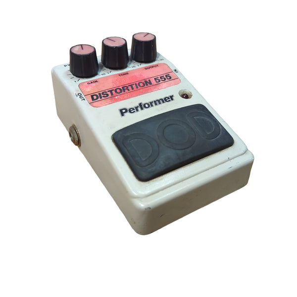 Vintage 1980s DOD Performer Distortion 555 Pedal