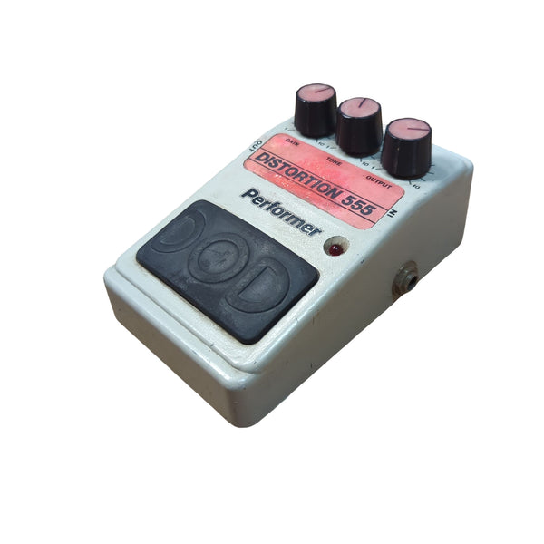 Vintage 1980s DOD Performer Distortion 555 Pedal