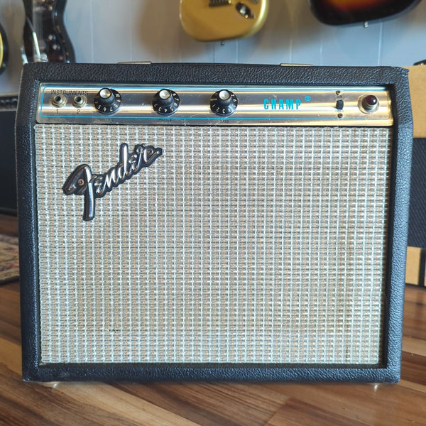 1977 Fender Champ - Silverface - Tube Combo Amp - Silverface
