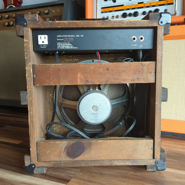 1978 Crate 1R Reverb by SLM - CR-1R - Combo Amp - Wood Cabinet