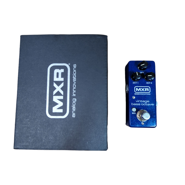 Used MXR Vintage Bass Octave Mini Pedal - w/Box