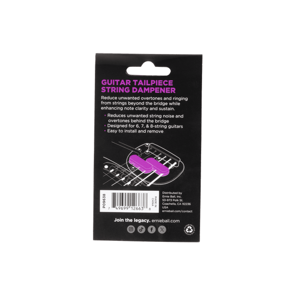 Ernie Ball String Dampener - Guitar Tailpiece
