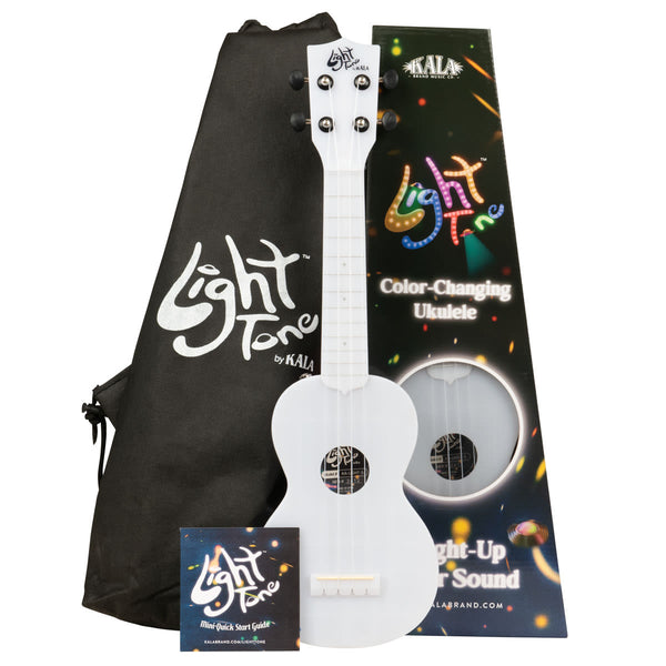 Kala Light Tone - Color Changing Soprano Ukulele - w/Bag