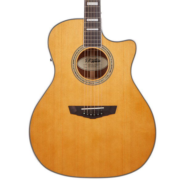 New D'Angelico Premier Gramercy Acoustic Electric - Vintage Natural