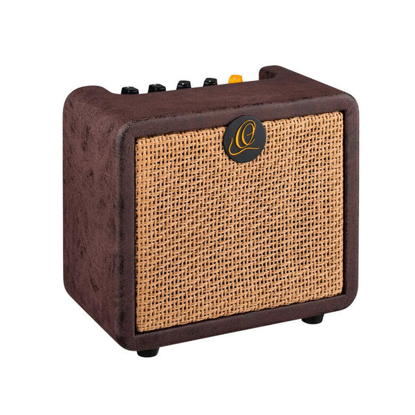 Ortega PTWO Bundle - Portable Rechargeable Bluetooth Acoustic Guitar Amplifier w/ Gig Bag
