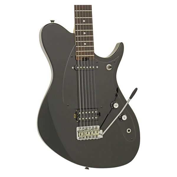 Aria B'Tone - Jet Baritone Electric Guitar - Black