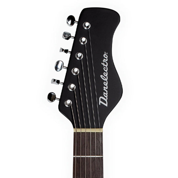 Danelectro Coral Electric Sitar Guitar - Black Crackle