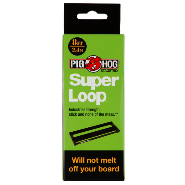 Pig Hog StageTrix SuperLoop 8ft Pedalboard Velcro