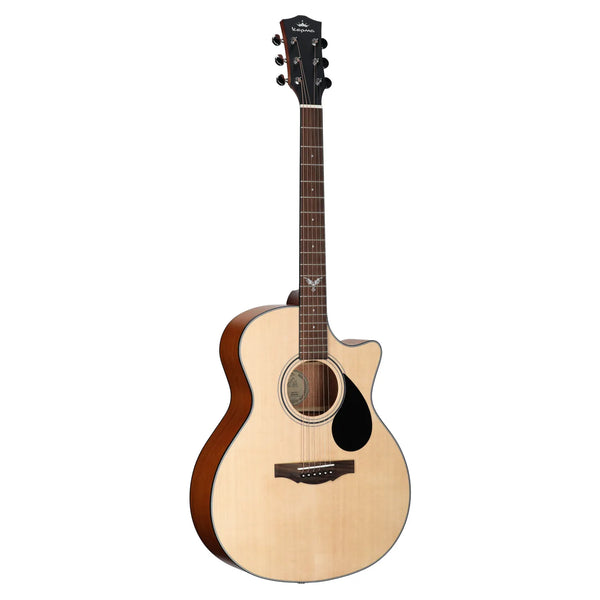 Kepma FGA1-130 Fenix Series Grand Auditorium Cutaway Acoustic Guitar w/Gig Bag