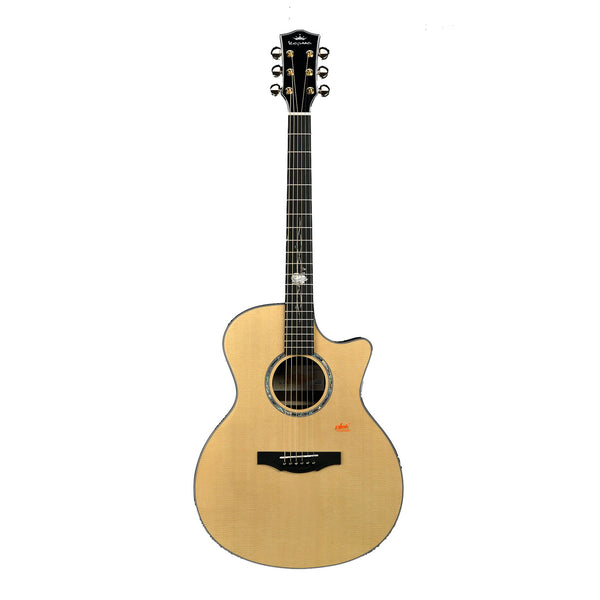 Kepma GA1-120 Elite Series - All Solid - Natural - Grand Auditorium - w/Case