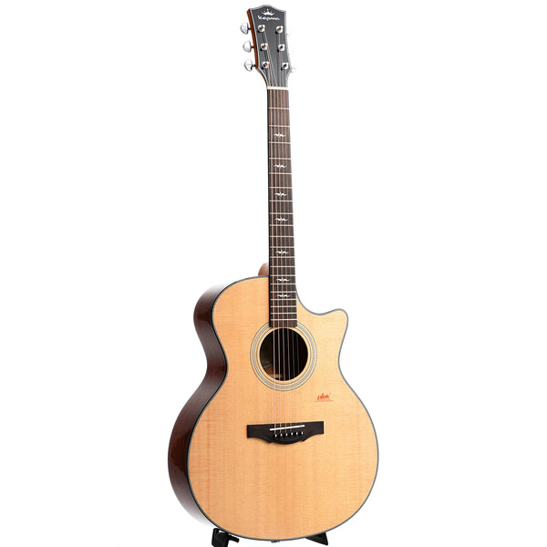 Kepma GA1-120 Elite Series - All Solid - Natural - Grand Auditorium - w/Case
