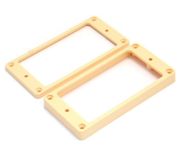 Allparts Humbucking Pickup Ring Set - Non-Slanted - Cream