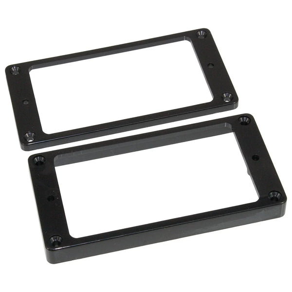 Allparts Humbucking Pickup Ring Set - Non-Slanted - Black